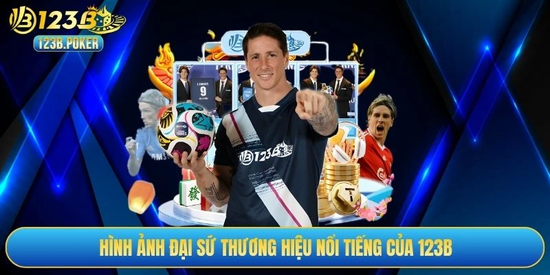 Hình ảnh đại sứ thương hiệu nổi tiếng của 123B